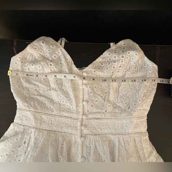 New York & Company - Eyelet Button-Front Midi Dress (NWT) - Picture 7 of 7